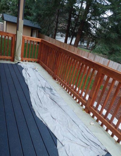 deck staining in oregon